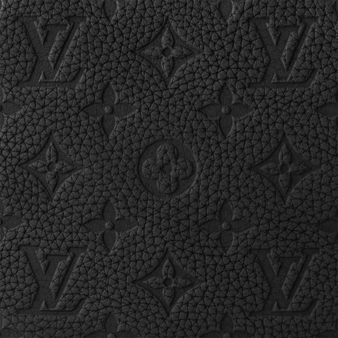 Túi Louis Vuitton Steamer Messenger Monogram Taurillon Leather Nam Đen